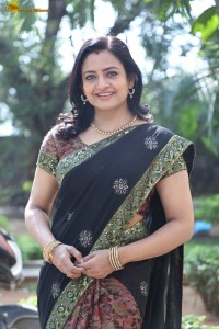 actress indraja photoshoot in saree