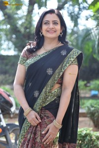 actress indraja photoshoot in saree