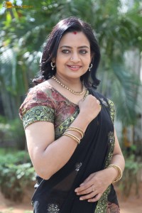 actress indraja photoshoot in saree