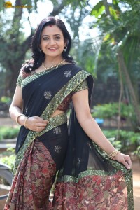 actress indraja photoshoot in saree