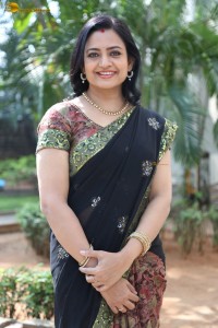 actress indraja photoshoot in saree