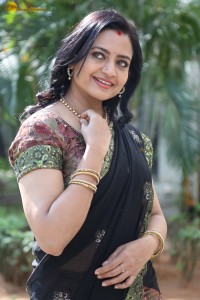 actress indraja photoshoot in saree