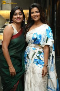 Isakapatnam Trailer Launch attended by Samuthirakani, Aishwarya Rajesh, Merin Philip, and Rohini