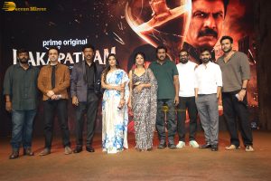 Isakapatnam Trailer Launch attended by Samuthirakani, Aishwarya Rajesh, Merin Philip, and Rohini