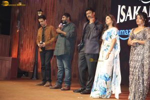 Isakapatnam Trailer Launch attended by Samuthirakani, Aishwarya Rajesh, Merin Philip, and Rohini