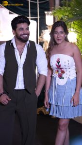 Actors Shiv Thakare, Surbhi Chandna, and Shiny Doshi celebrate the success of Ishq Dum Aur Idli Rasam