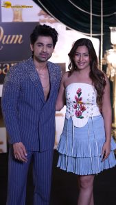 Actors Shiv Thakare, Surbhi Chandna, and Shiny Doshi celebrate the success of Ishq Dum Aur Idli Rasam