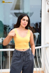 Rohit Saraf, Pashmina Roshan, Jibraan Khan, and Naila Grrewal promote their film Ishq Vishk Rebound in Juhu