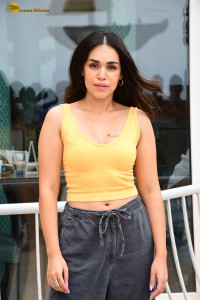 Rohit Saraf, Pashmina Roshan, Jibraan Khan, and Naila Grrewal promote their film Ishq Vishk Rebound in Juhu