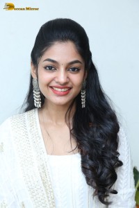 Telugu, Tamil and Malayalam actress Ivana in a white salwar dress