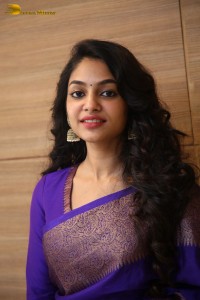 Telugu, Tamil and Malayalam actress Ivana in a white salwar dress