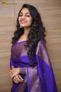 Telugu, Tamil and Malayalam actress Ivana in a white salwar dress