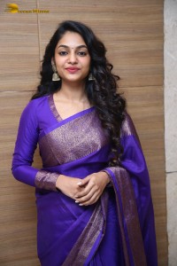 Telugu, Tamil and Malayalam actress Ivana in a white salwar dress