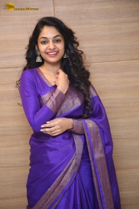 Telugu, Tamil and Malayalam actress Ivana in a white salwar dress