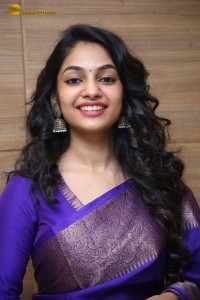 Telugu, Tamil and Malayalam actress Ivana in a white salwar dress