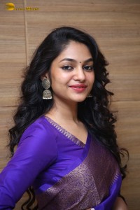 Telugu, Tamil and Malayalam actress Ivana in a white salwar dress