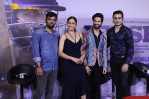Jersey movie new trailer launch attended by Shahid Kapoor and Mrunal Thakur