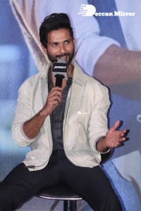 The film JERSEY Trailer Launch attended by Shahid Kapoor, Mrunal Thakur, Allu Aravind and Dil Raju