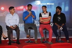 The film JERSEY Trailer Launch attended by Shahid Kapoor, Mrunal Thakur, Allu Aravind and Dil Raju