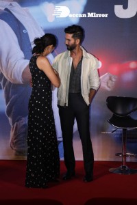 The film JERSEY Trailer Launch attended by Shahid Kapoor, Mrunal Thakur, Allu Aravind and Dil Raju