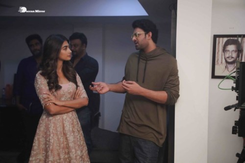 Prabhas and Pooja Hegde Movie Launch Pictures