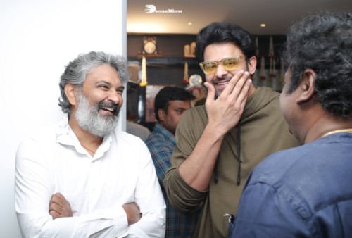 Prabhas and Pooja Hegde Movie Launch Pictures