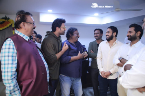 Prabhas and Pooja Hegde Movie Launch Pictures