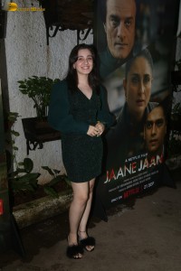 Jaane Jaan Screening attended by Vijay Varma, Tamannaah Bhatia, Nora Fatehi, Esha Gupta, Alaya F, Arjun Kapoor, Varun Dhawan, and others