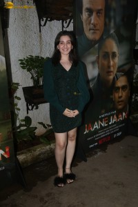 Jaane Jaan Screening attended by Vijay Varma, Tamannaah Bhatia, Nora Fatehi, Esha Gupta, Alaya F, Arjun Kapoor, Varun Dhawan, and others