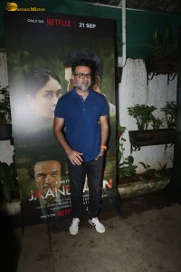 Jaane Jaan Screening attended by Vijay Varma, Tamannaah Bhatia, Nora Fatehi, Esha Gupta, Alaya F, Arjun Kapoor, Varun Dhawan, and others