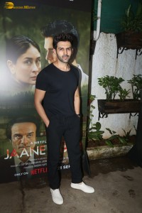 Jaane Jaan Screening attended by Vijay Varma, Tamannaah Bhatia, Nora Fatehi, Esha Gupta, Alaya F, Arjun Kapoor, Varun Dhawan, and others