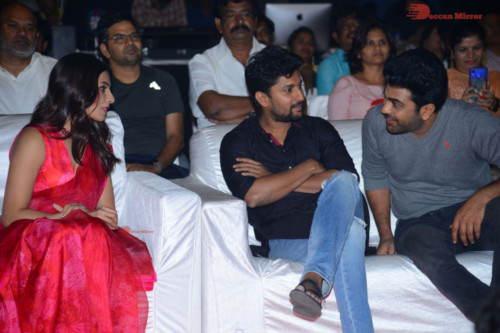 Telugu Movie Jaanu Movie Events attended by Samantha Akkineni and Sharwanand