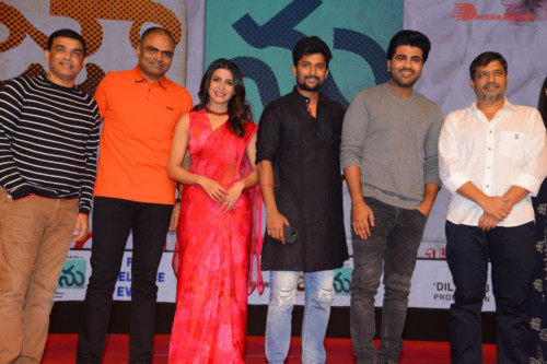 Telugu Movie Jaanu Movie Events attended by Samantha Akkineni and Sharwanand