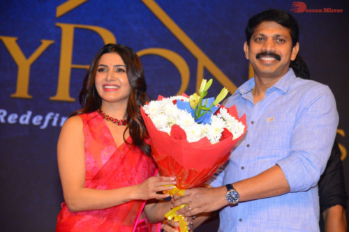 Telugu Movie Jaanu Movie Events attended by Samantha Akkineni and Sharwanand