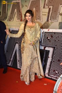 Jaat Screening attended by Sunny Deol, Dharmendra, Regina, Urvashi Rautela, and Randeep Hooda