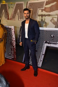 Jaat Screening attended by Sunny Deol, Dharmendra, Regina, Urvashi Rautela, and Randeep Hooda