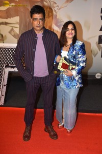 Jaat Screening attended by Sunny Deol, Dharmendra, Regina, Urvashi Rautela, and Randeep Hooda