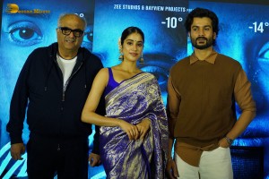 Press Meet of the film Mili - attended by Janhvi Kapoor and Boney Kapoor