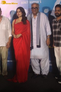 Mili Trailer Launch attended by Boney Kapoor and Janhvi Kapoor