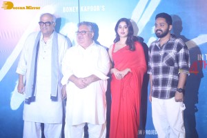 Mili Trailer Launch attended by Boney Kapoor and Janhvi Kapoor
