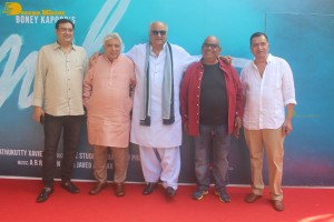 Mili Trailer Launch attended by Boney Kapoor and Janhvi Kapoor