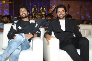 Japan Pre-Release Event attended by Karthi, Anu Emmanuel, and Nani