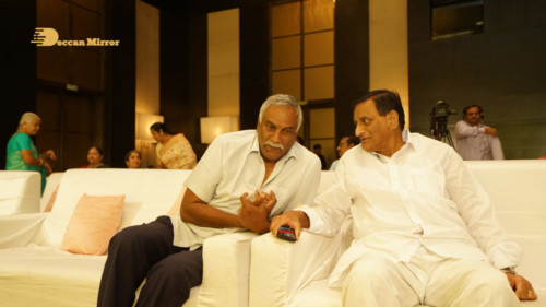 Telugu Actress Jayasudha's son's wedding reception attended by numerous celebrities