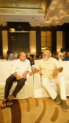 Telugu Actress Jayasudha's son's wedding reception attended by numerous celebrities