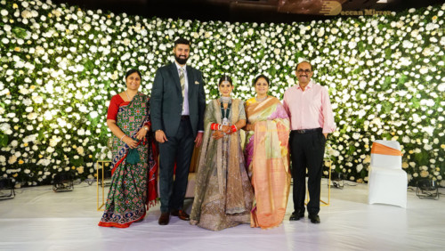 Telugu Actress Jayasudha's son's wedding reception attended by numerous celebrities