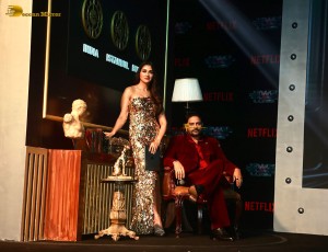 Jewel Thief The Heist Begins Trailer Launch attended by Saif Ali Khan, Nikita Dutta, and Jaideep Ahlawat