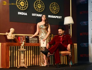 Jewel Thief The Heist Begins Trailer Launch attended by Saif Ali Khan, Nikita Dutta, and Jaideep Ahlawat