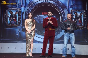 Jewel Thief The Heist Begins Trailer Launch attended by Saif Ali Khan, Nikita Dutta, and Jaideep Ahlawat