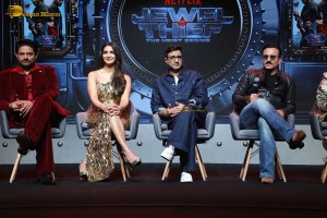 Jewel Thief The Heist Begins Trailer Launch attended by Saif Ali Khan, Nikita Dutta, and Jaideep Ahlawat