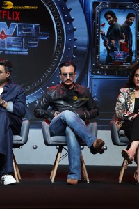 Jewel Thief The Heist Begins Trailer Launch attended by Saif Ali Khan, Nikita Dutta, and Jaideep Ahlawat